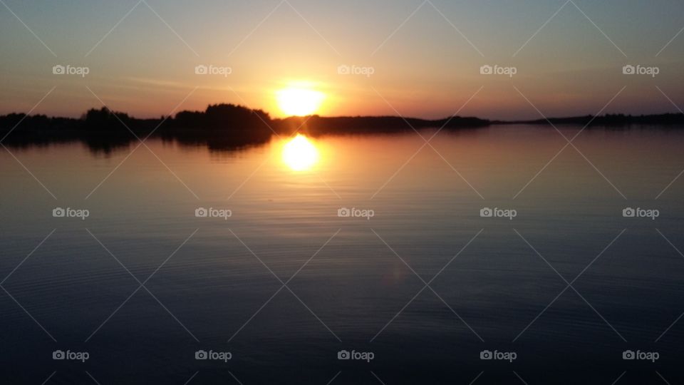 Finnish lake Saimaa