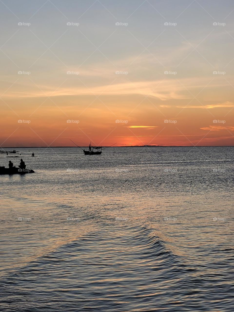 atardecer en Holbox, México