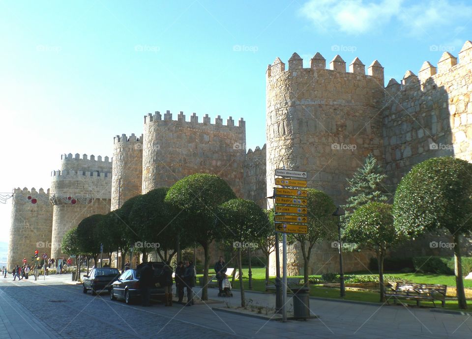 Avila, one of the stunning UNESCO World Heritage sites of Spain