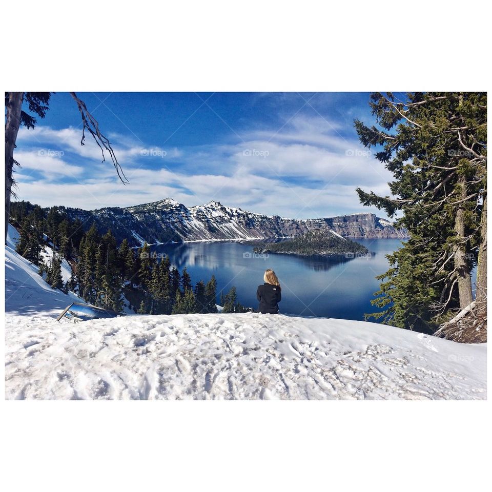 Crater lake