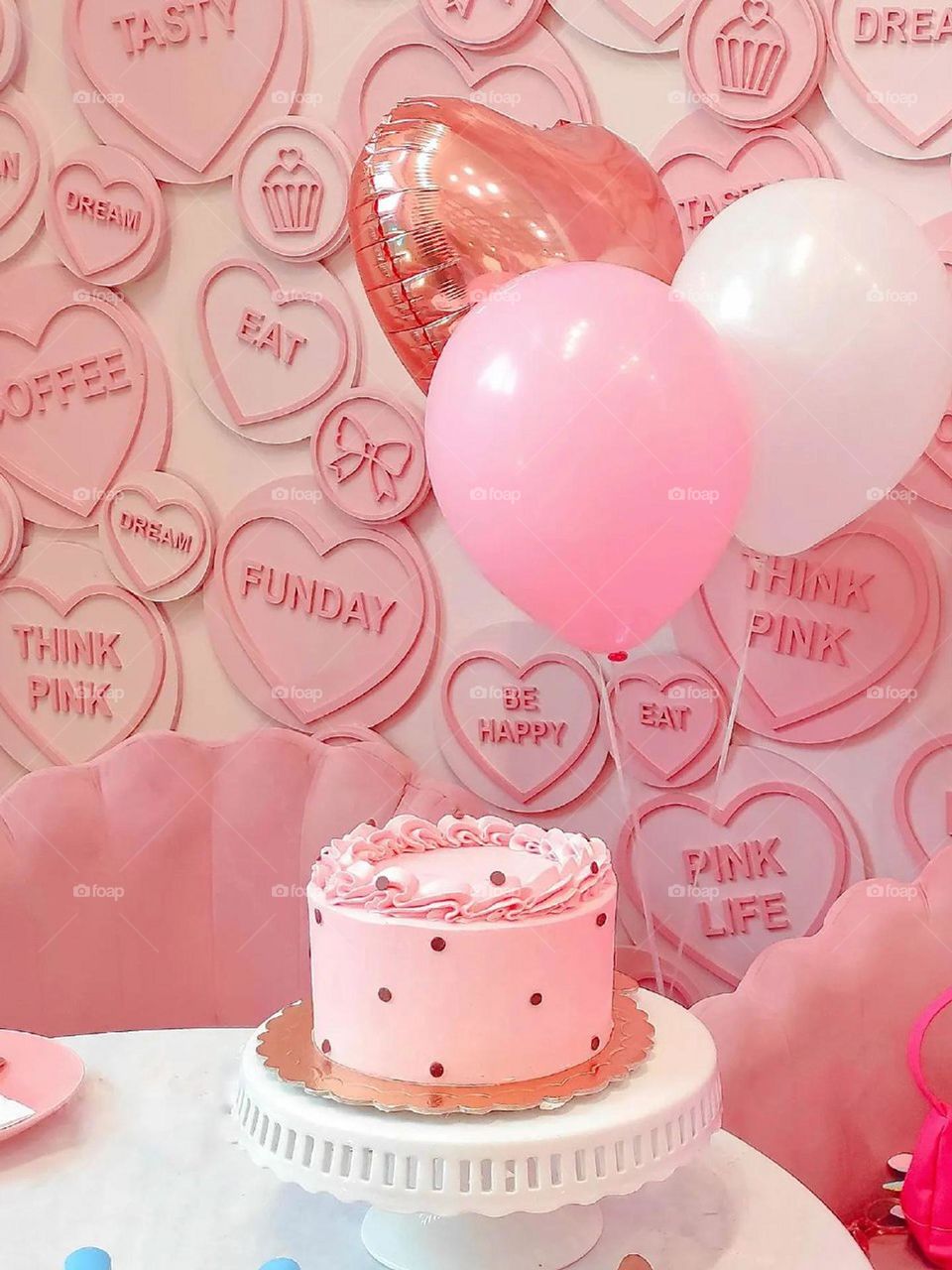 A pink barbi style birthday, for a 36 years old woman  who still loves barbi