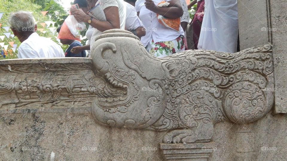 Storne carving - Anuradhapuraya - Sri Lanka