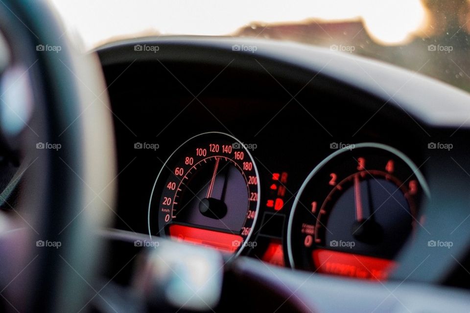 BMW speedometer
