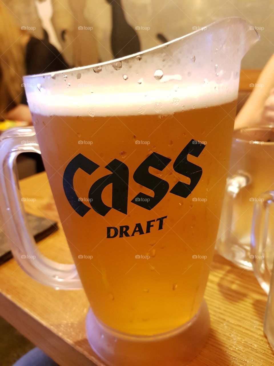 cass draft beer