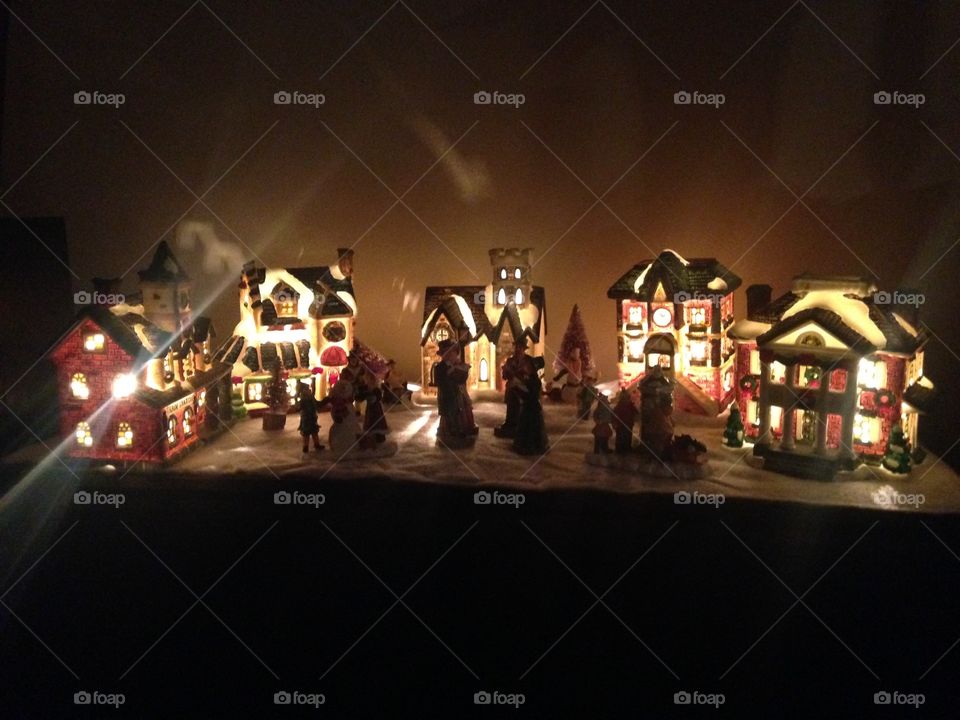 Christmas village