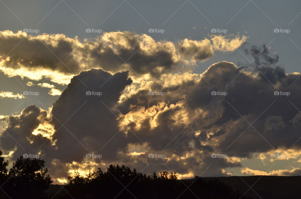Sunset Over Kendrick Lakes