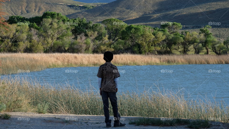 A young nature lover.