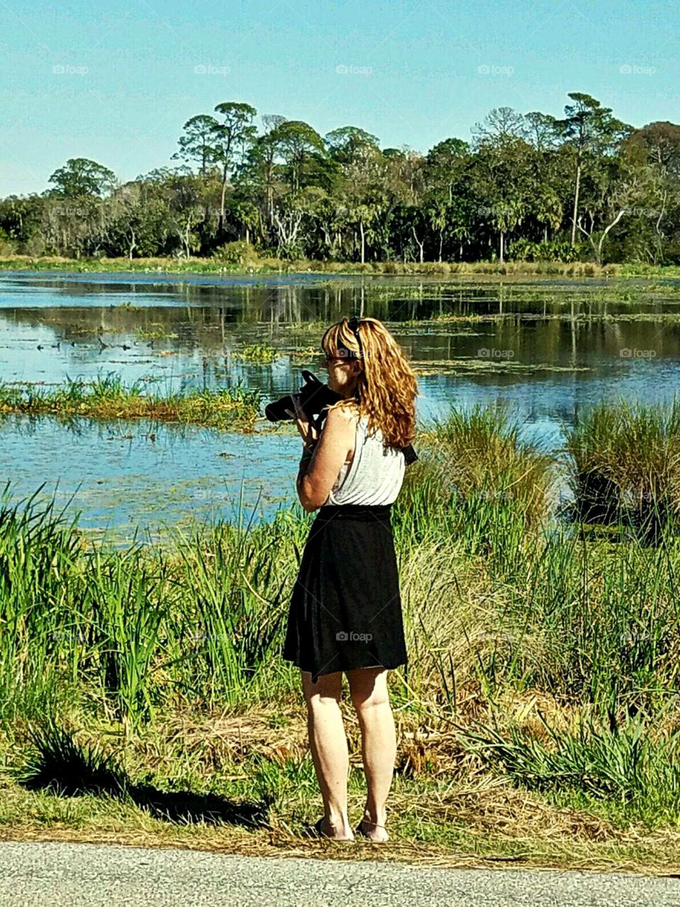 Focused on the subject 