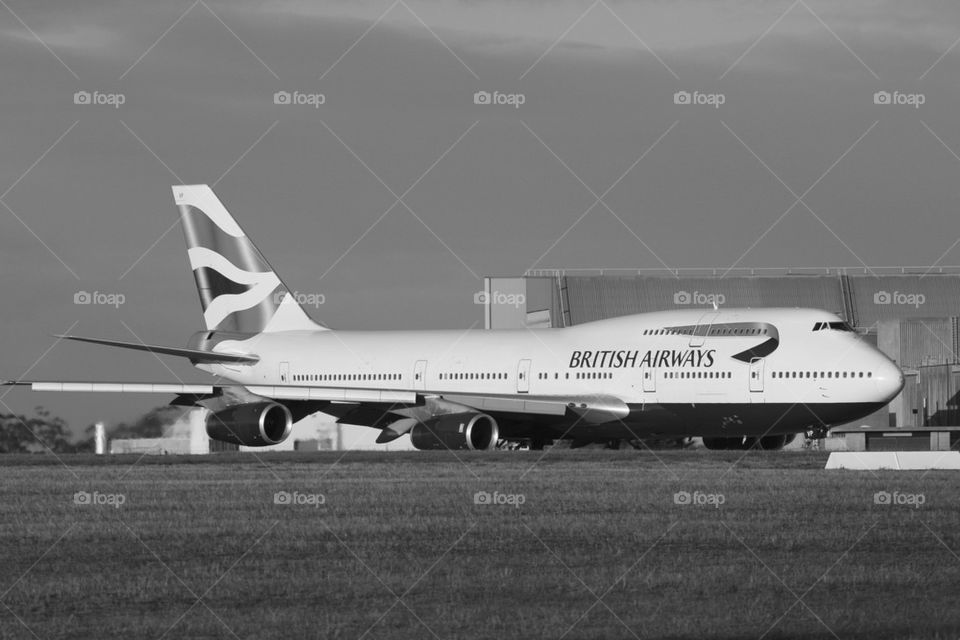 BRITISH AIRWAYS BA B747-400 MEL MELBOURNE AUSTRALIA