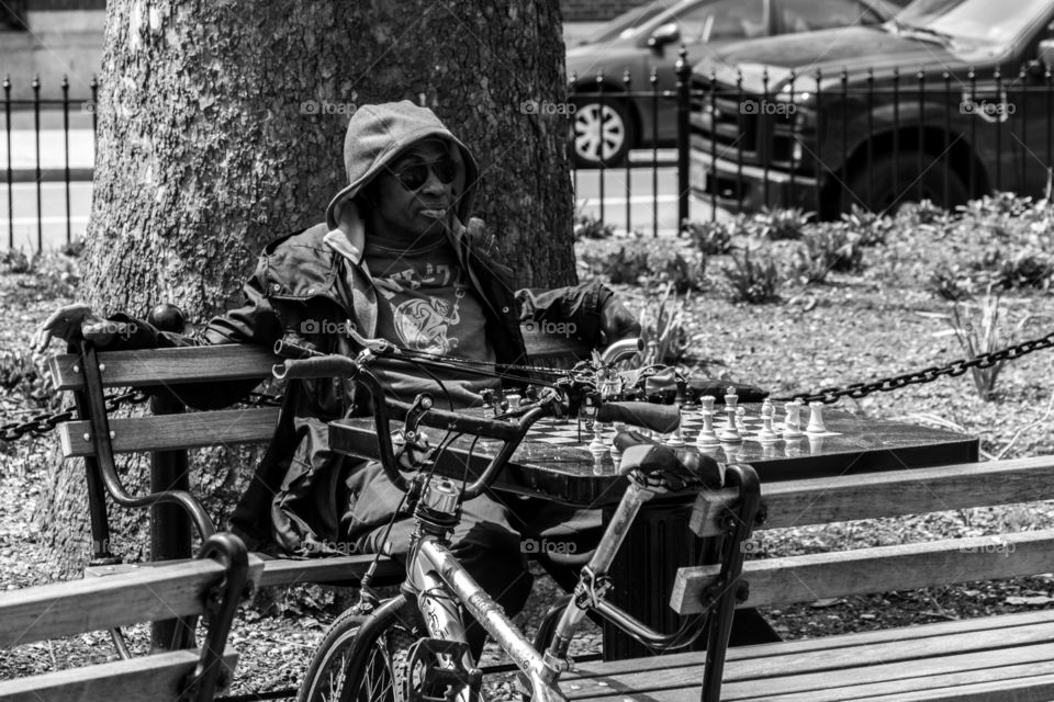 chess player in Washington sq park