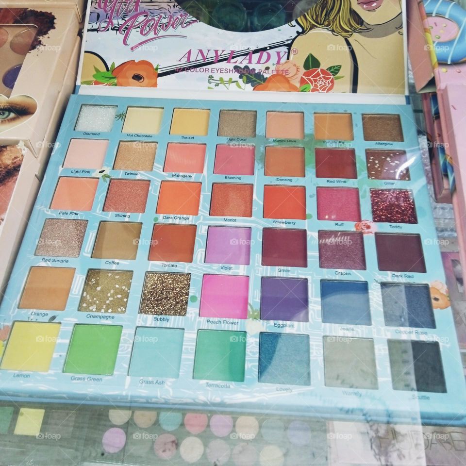 palette make up ,beautiful colors