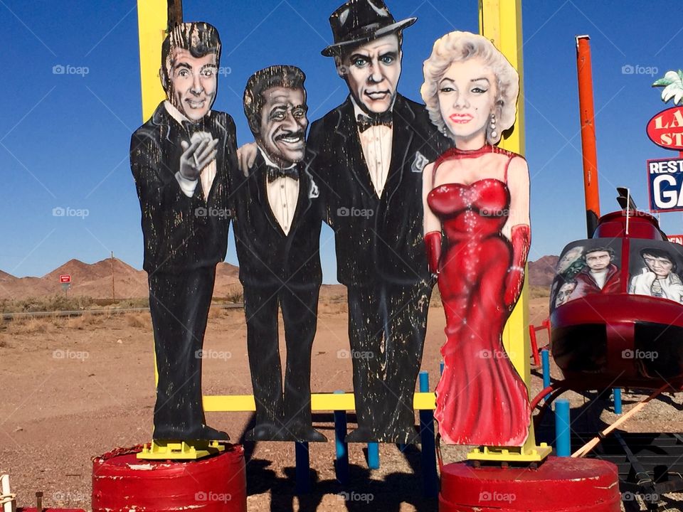 Rat Pack and Marilyn Monroe