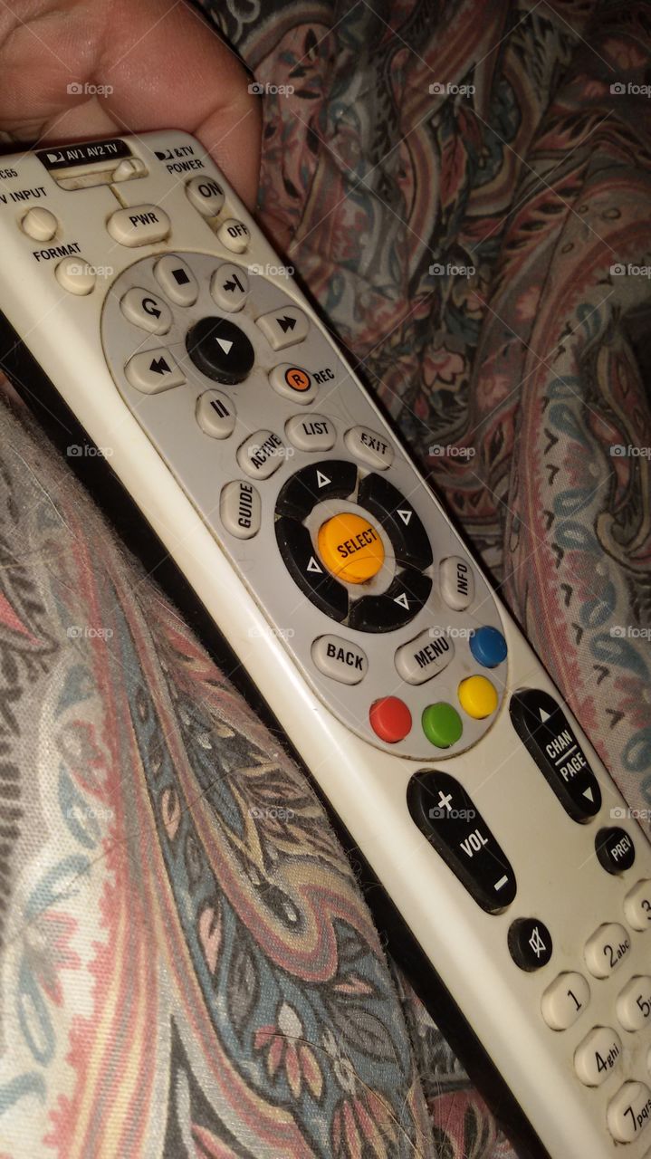 remote on old Paisley