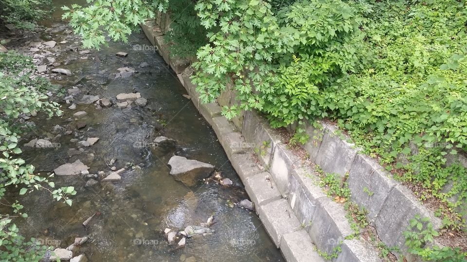 creek at Lake Erie. Avon Lake, OH