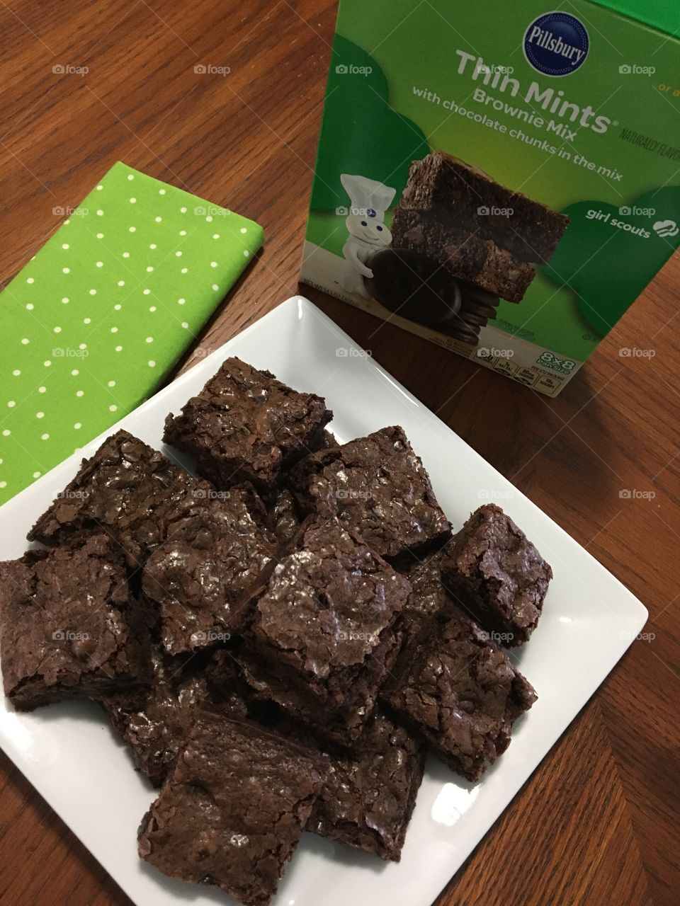 Pillsbury Thin Mints Brownies 