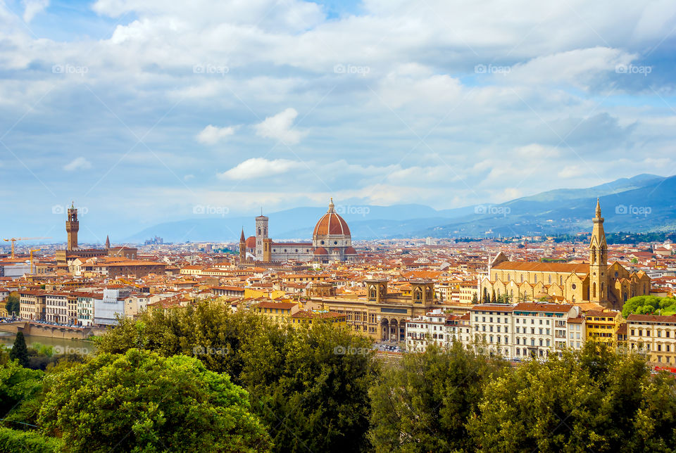 Cityscape of Florence 