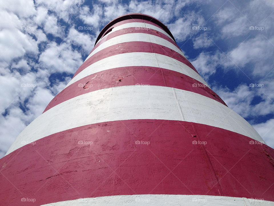 sky light blue red by 3rdandocean