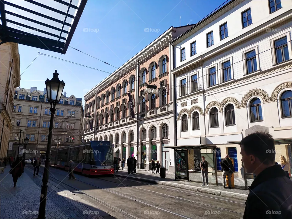 Sunny day in Prague