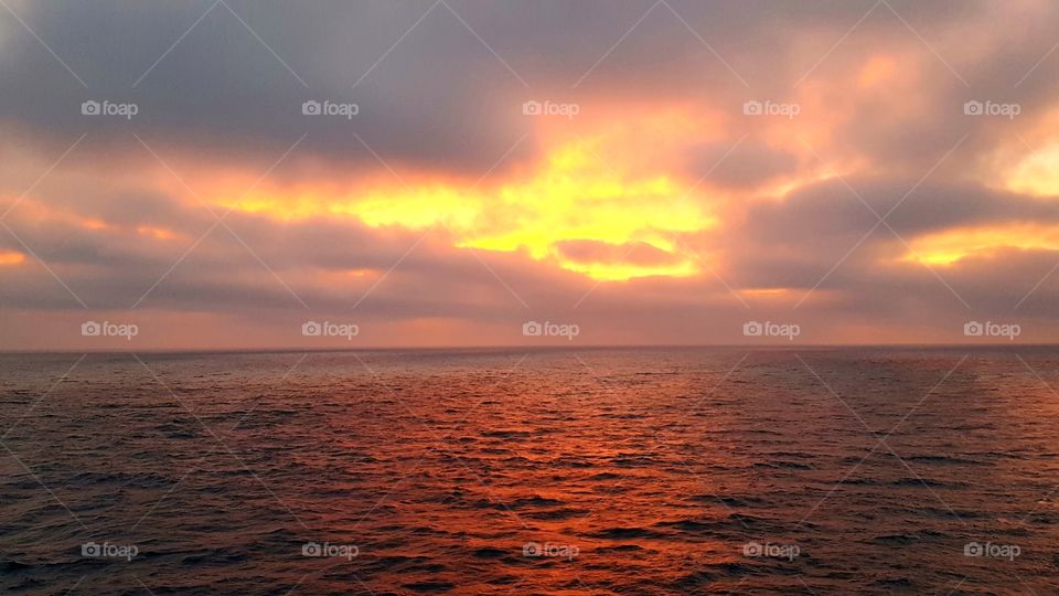 Pacific Ocean Sunset