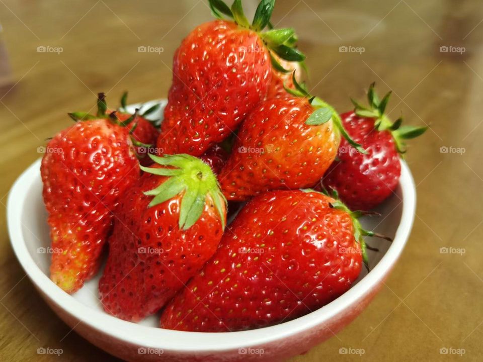 Delicious fruit strawberry 