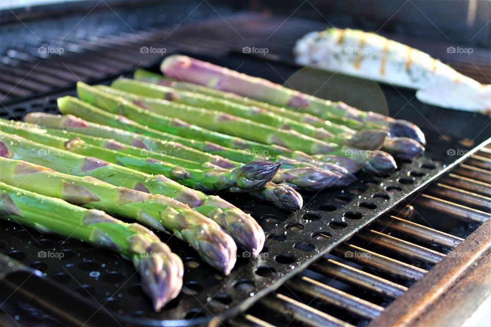 asparagus from our garden