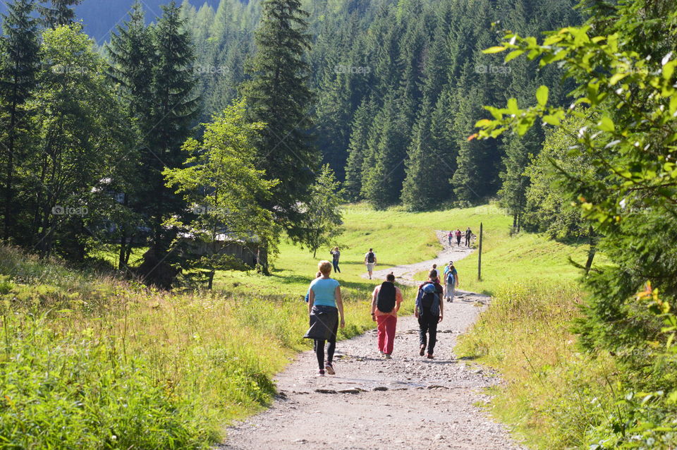 Hiking trails Tatra Mountains in Poland