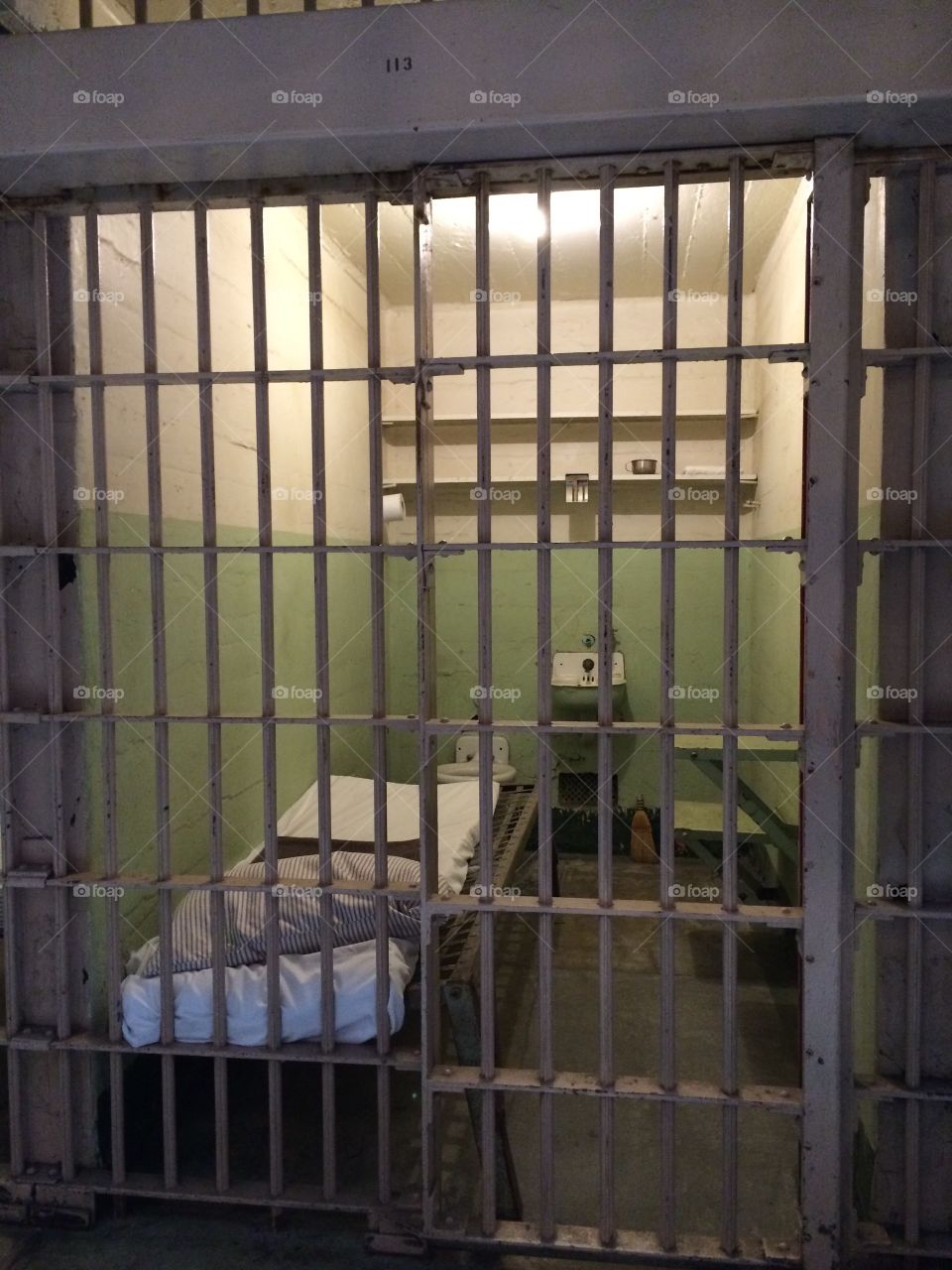 San Francisco Alcatraz Cell
