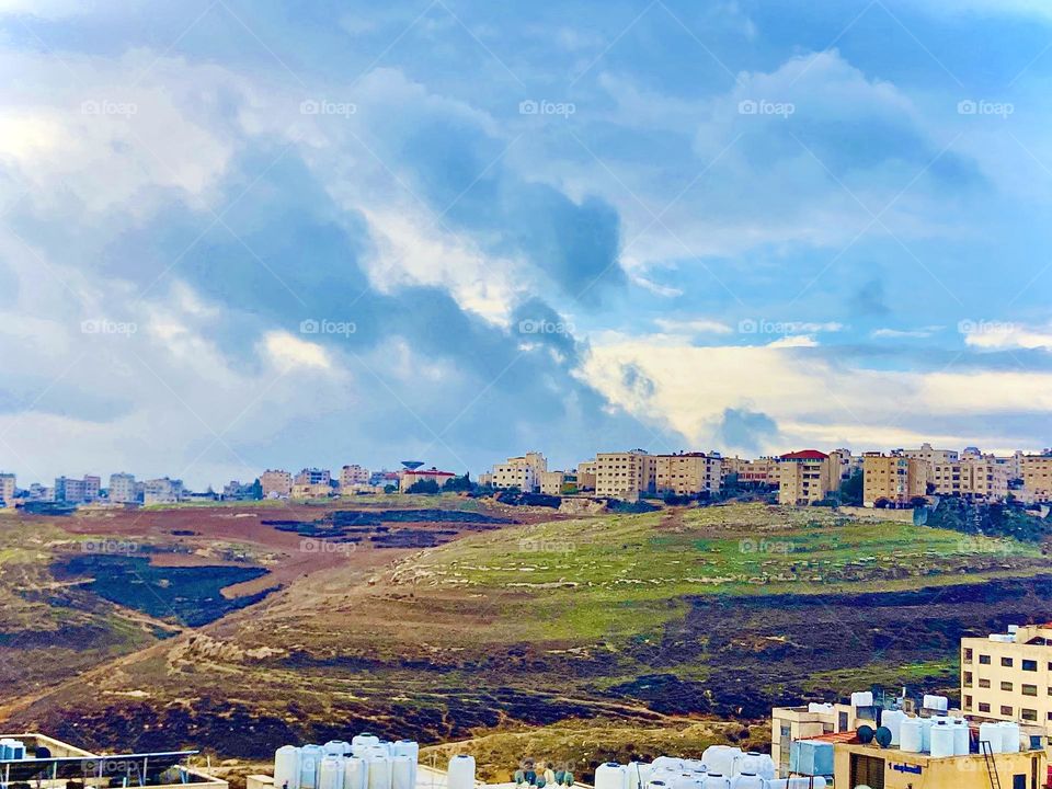 Beautiful view in Amman 