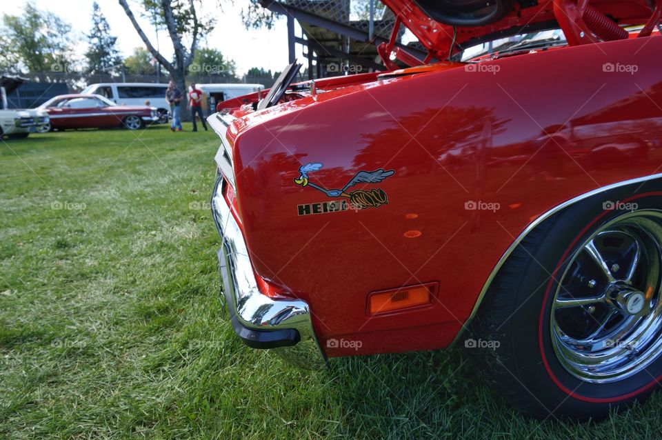 Classic Car Show. Mopar's Beep Beep