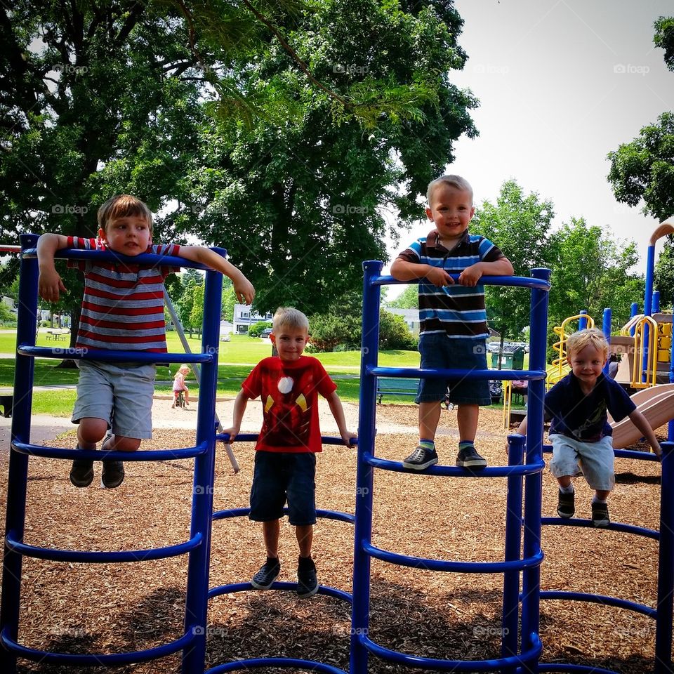 Boys At The Playground