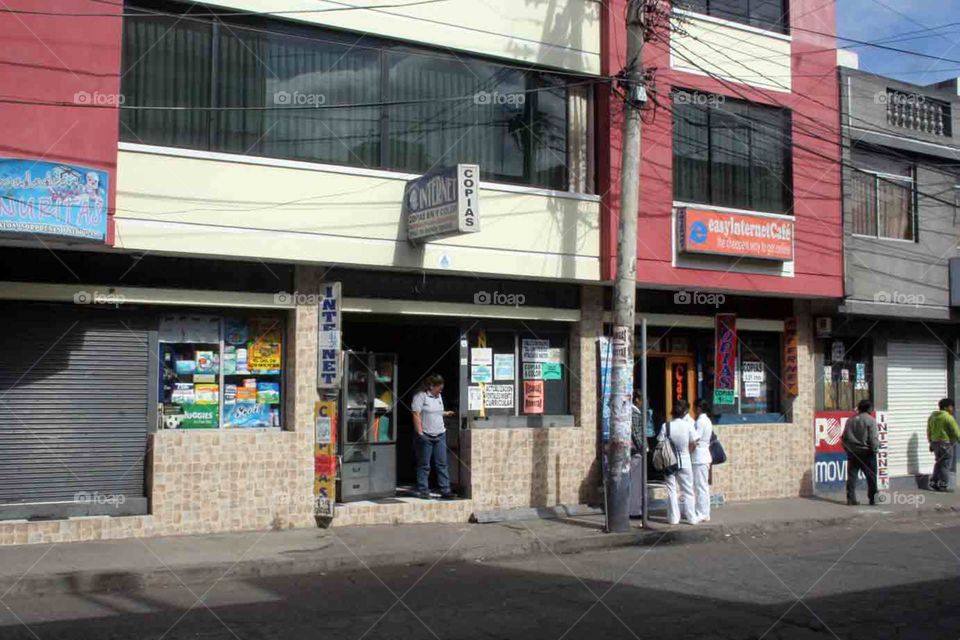 Storefront in Riobamba