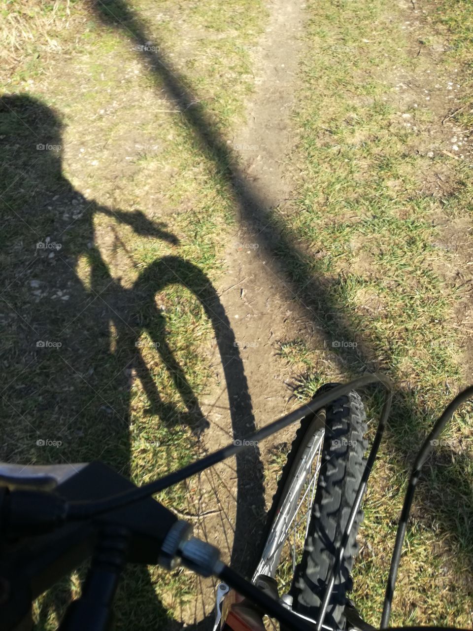 When I go with my bike to take pictures