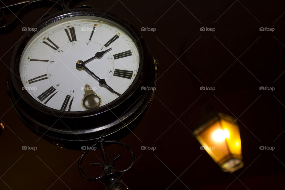 Clock in the dark