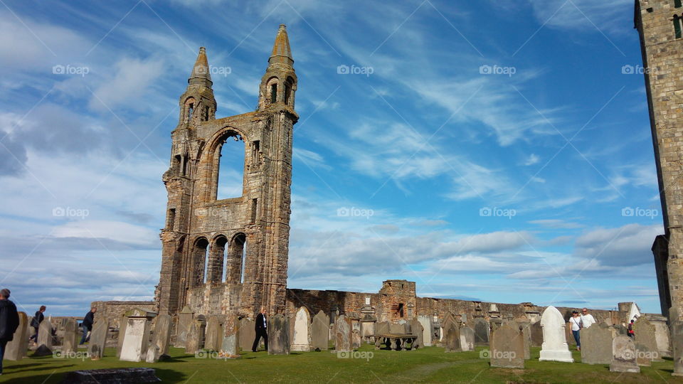 Cathedral in St. Andrews