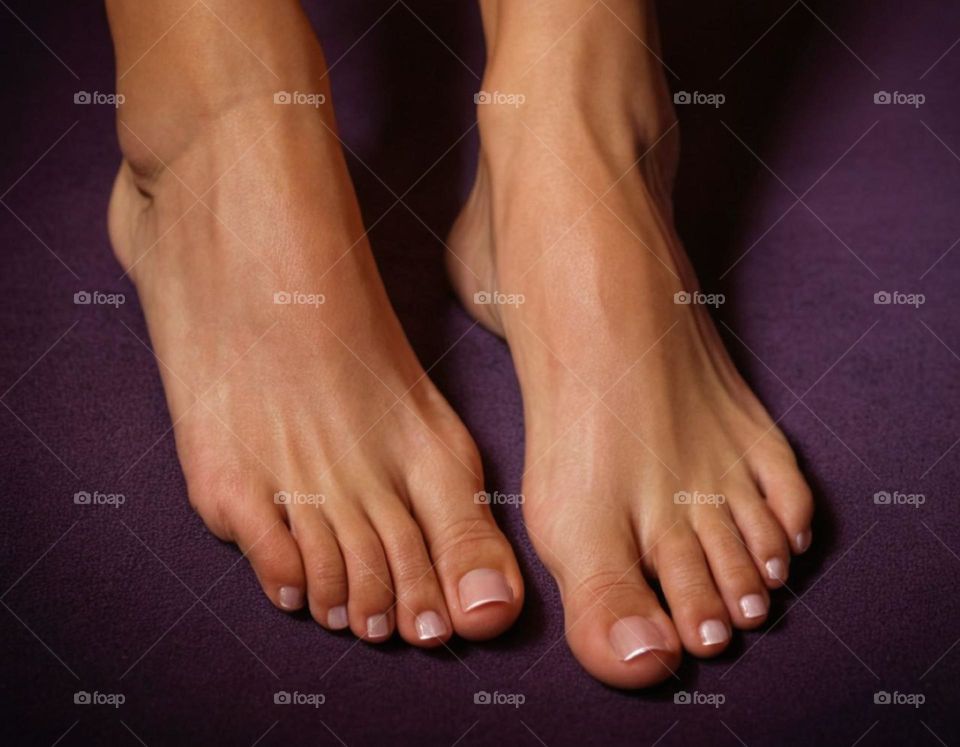 Woman feet