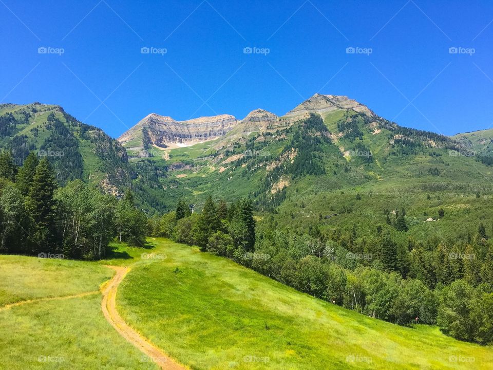 Mountains in Utah 