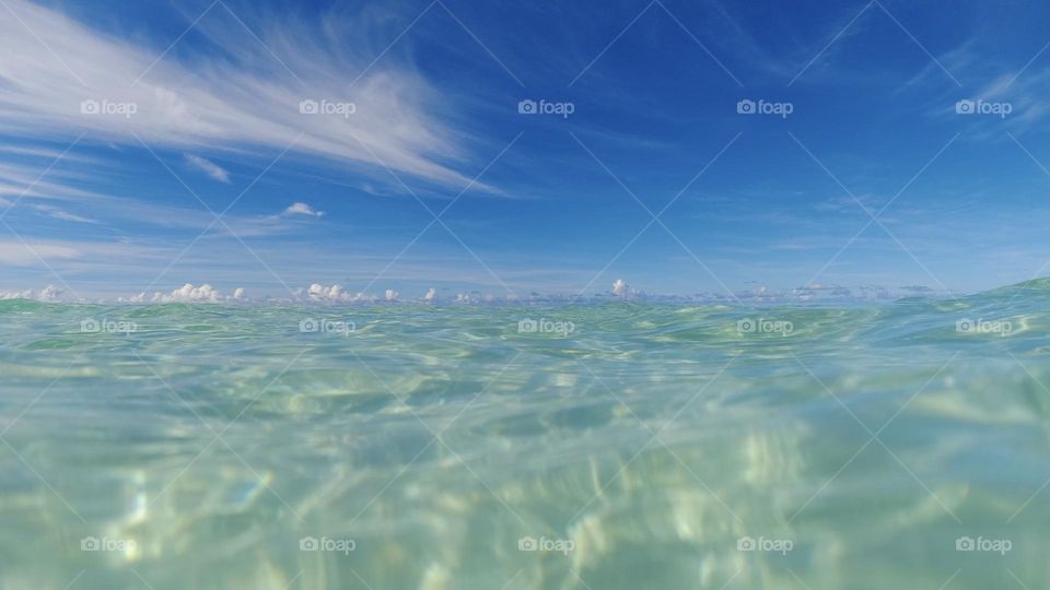 Beautiful colors of Bermuda’s Waters