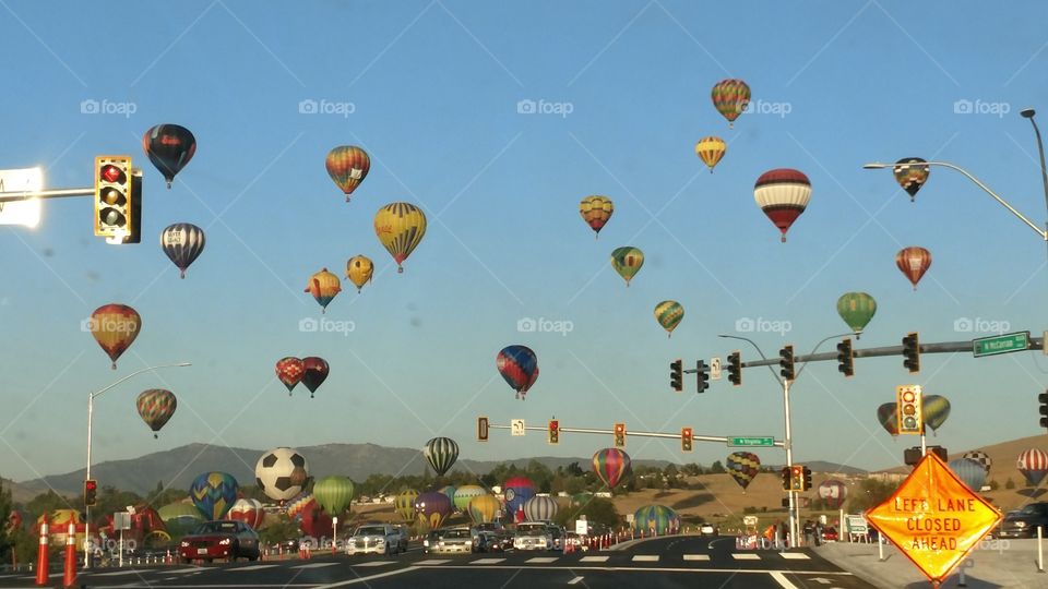 Balloon, Hot Air Balloon, Festival, Transportation System, Sky