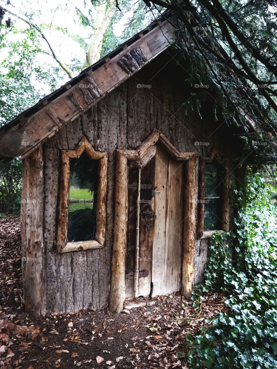 Little cottage in the woods, Elsham Woods, Lincolnshire