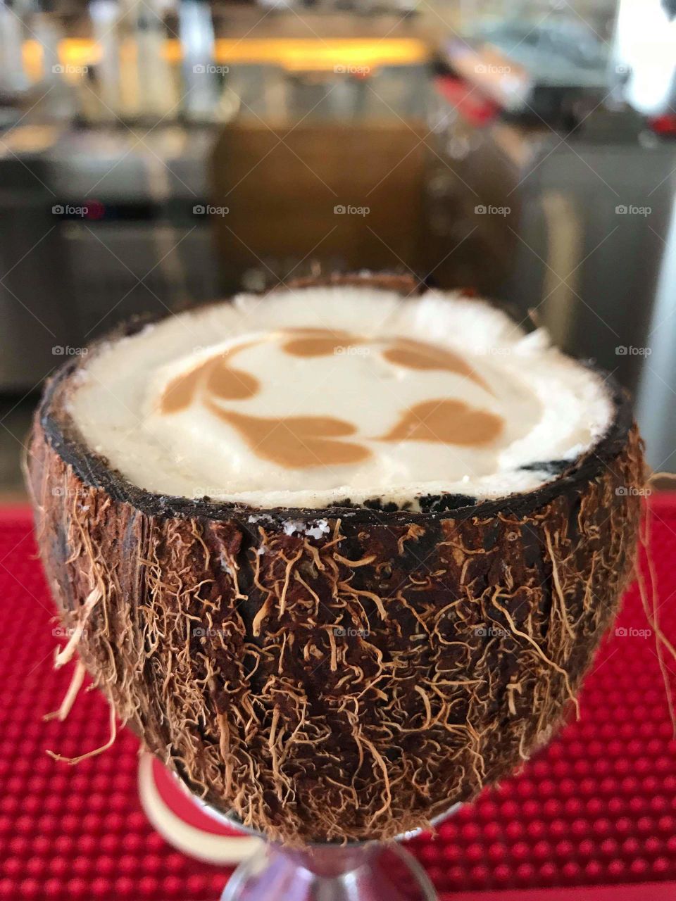 summer coconut cocktail