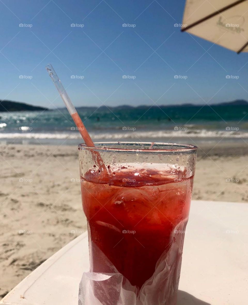 Beach , drink , summer , Sky 
