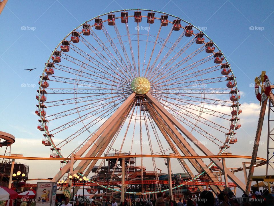 Ferris Wheel on the Wildwood Boardwalk, New Jersey
