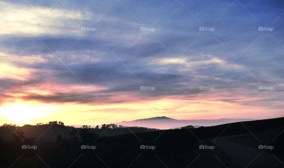 Sunset, Dawn, No Person, Sky, Landscape