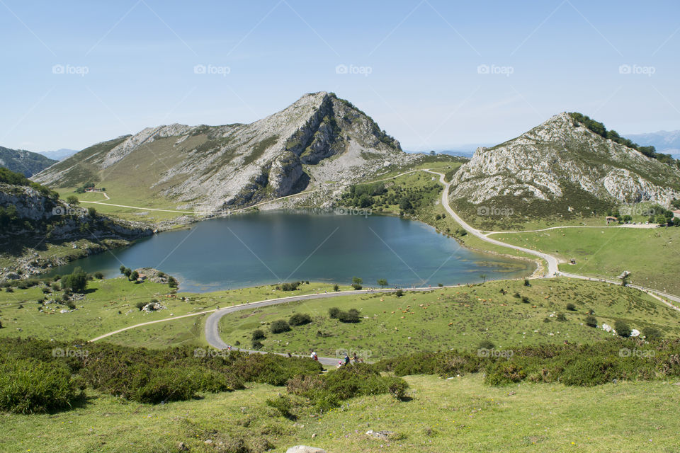 A sunny summer day in Asturias