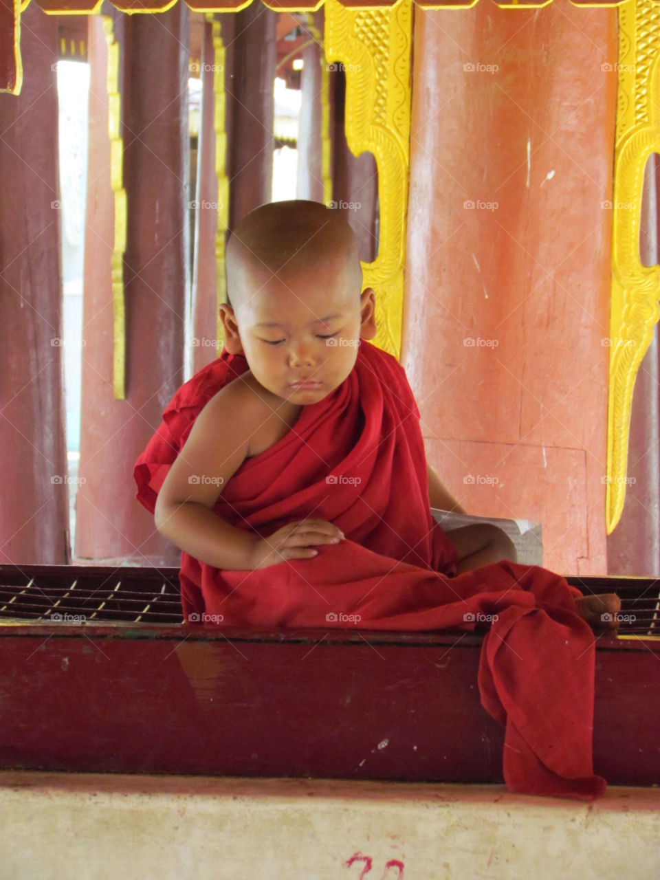 Baby monk