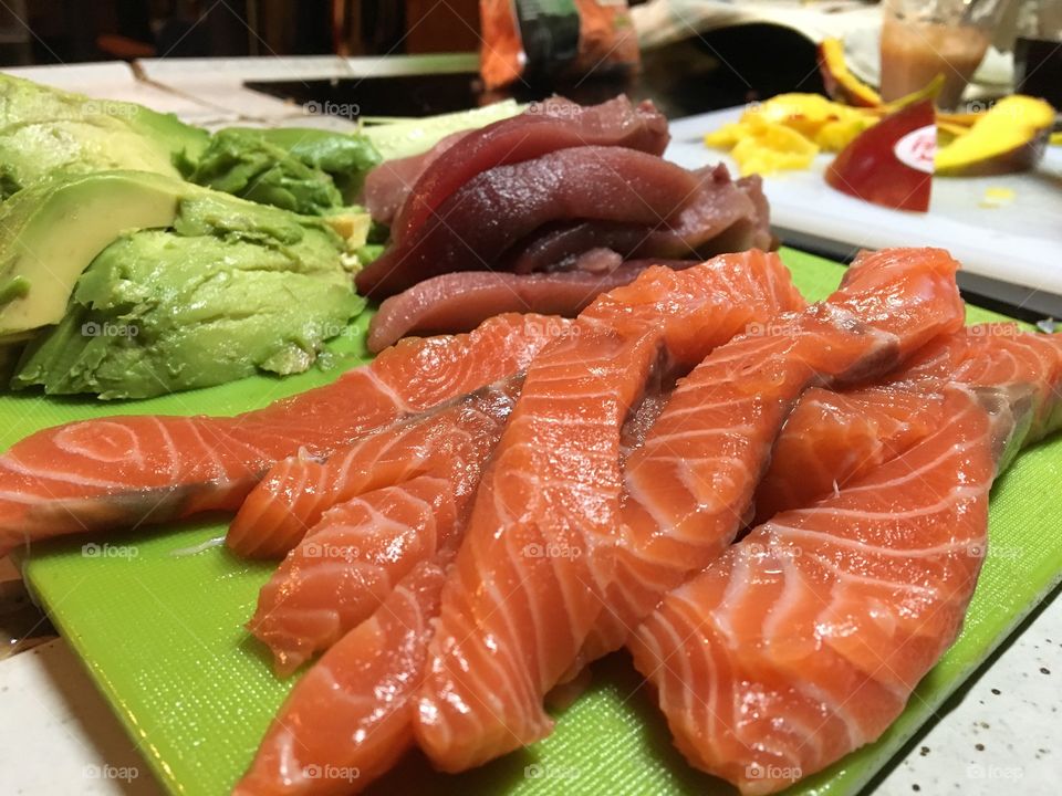 Sushi prep 