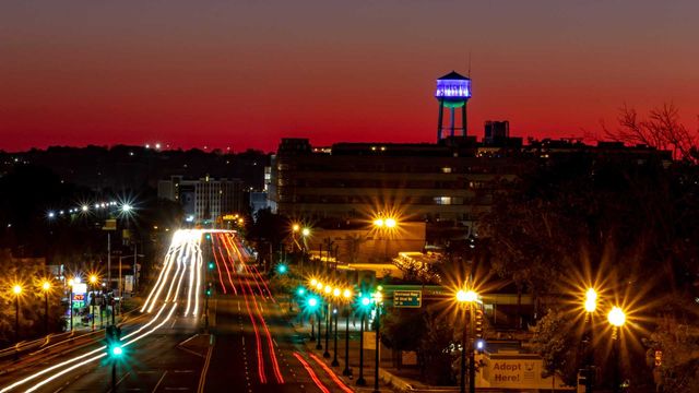 The Sun Rises on the City