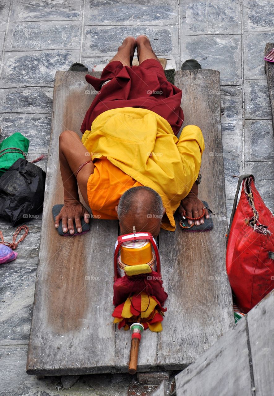 People, Religion, Buddha, Monk, Child