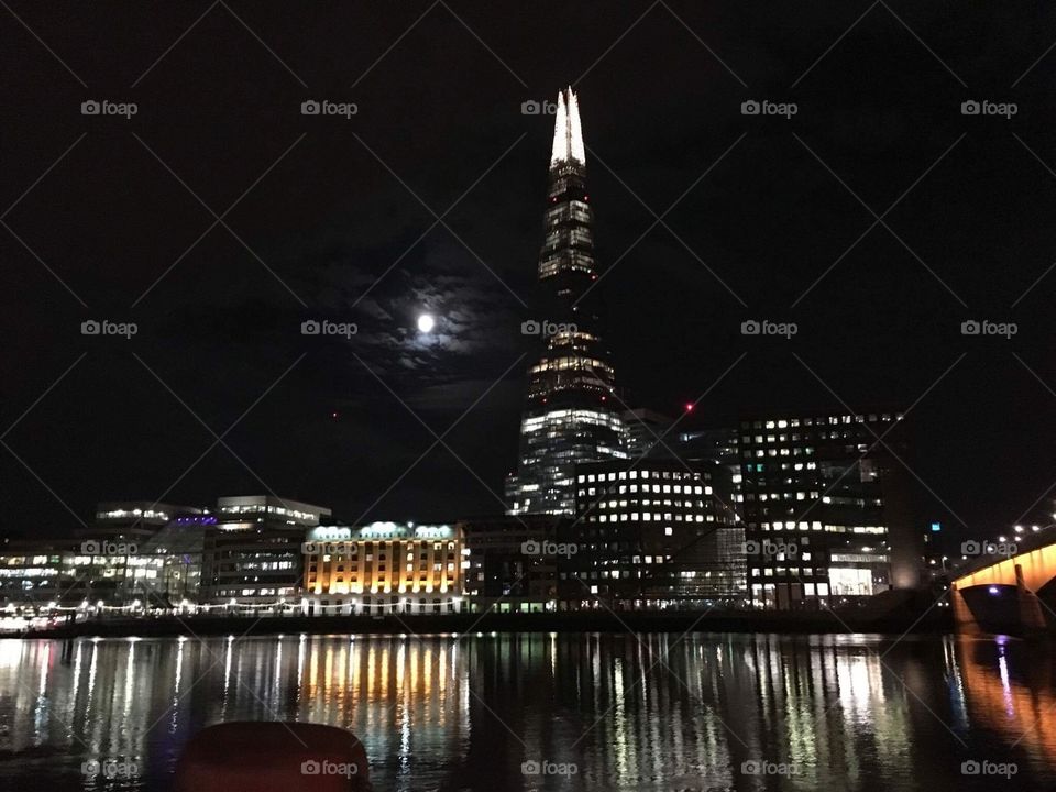 The shard and the moon