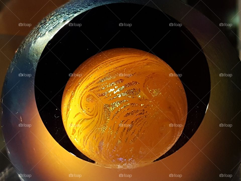 orange sphere